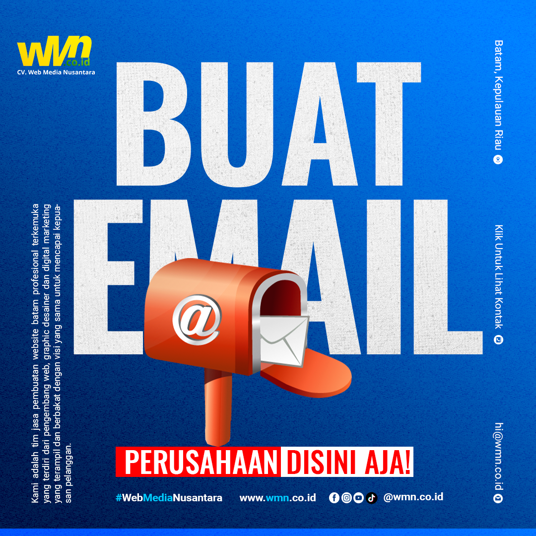 Jasa Pembuatan Email Perusahaan