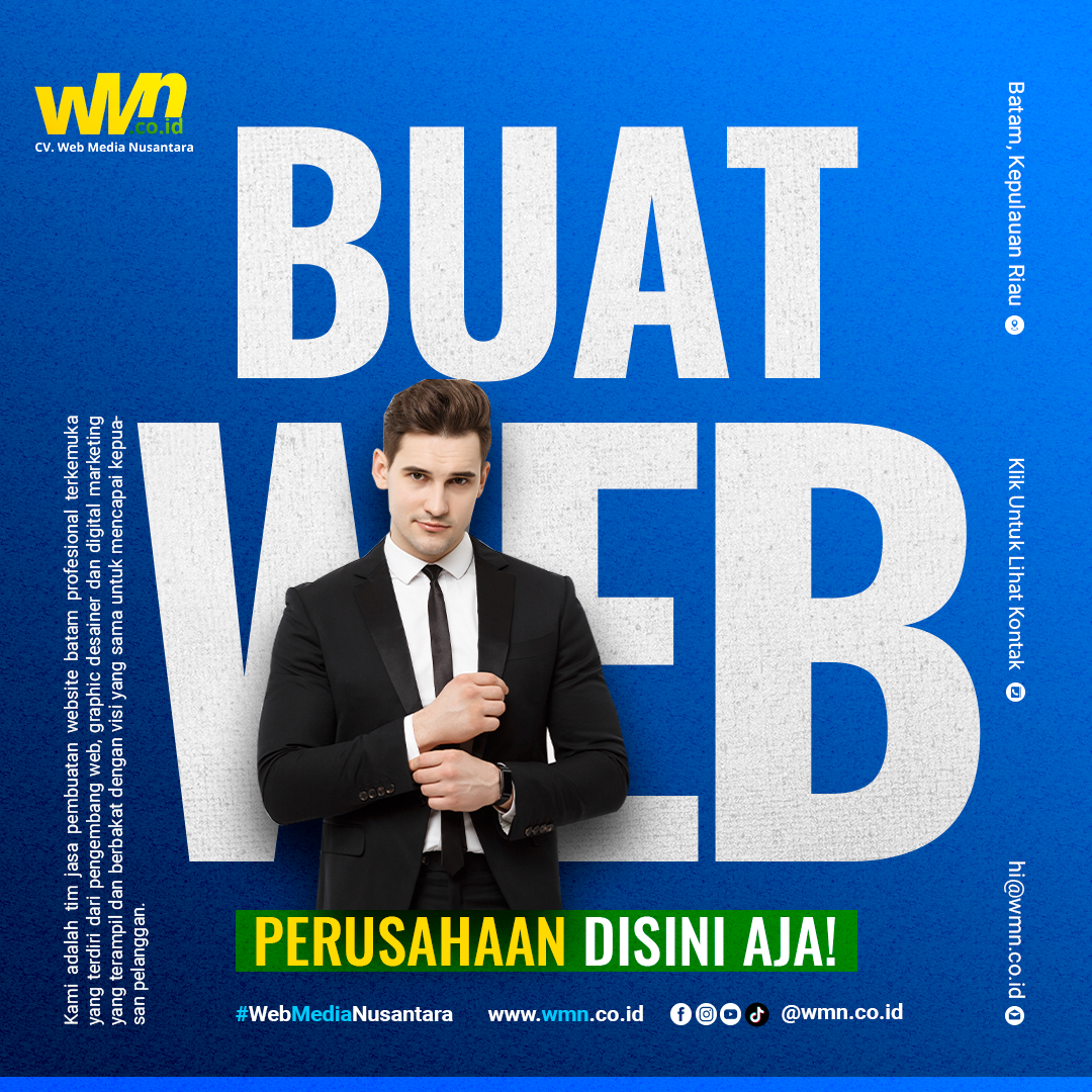Jasa Pembuatan Website Perusahaan Batam