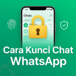 WhatsApp, kunci chat, chat lock, privasi WhatsApp, keamanan chat, tutorial WhatsApp, tips WhatsApp, Android, iPhone, sidik jari, face ID, two step verification, app lock, keamanan HP, privasi digital, cara mengunci chat, WhatsApp privacy, tutorial Android, tips iPhone, keamanan smartphone