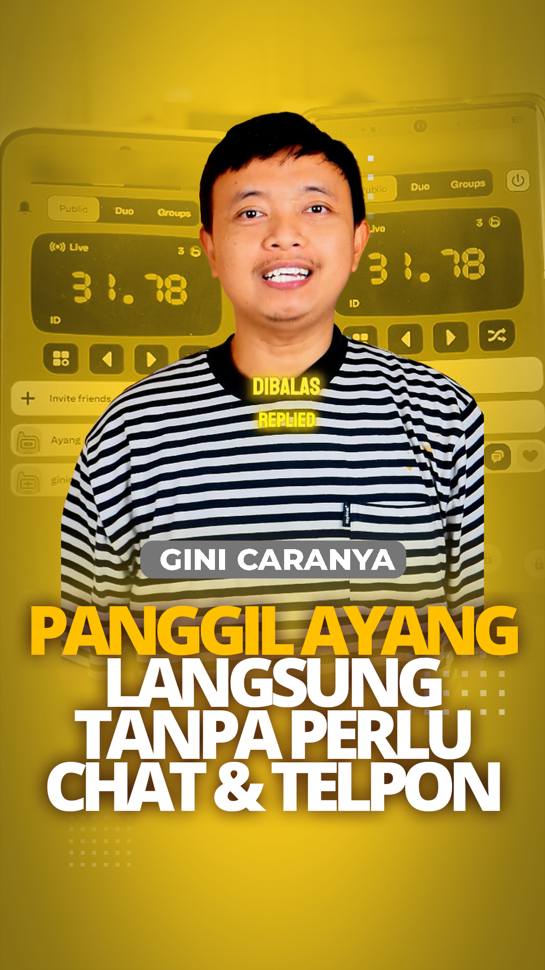 Tutorial Cara Langsung Panggil Ayang Lewat HP Tanpa Perlu Nunggu Chat di Balas dan Telpon di Angkat Dulu